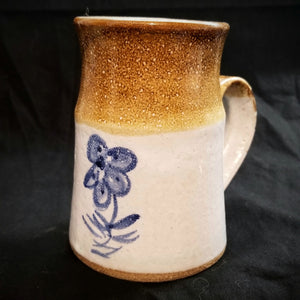 Ceramic Tankard with flower design