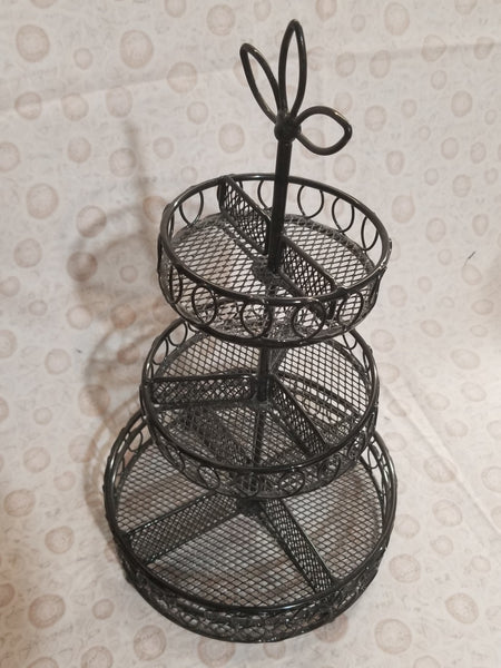 Black Wire Jewelry Holder