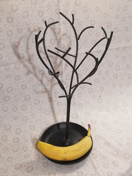 Black Wire Jewelry Holder Tree